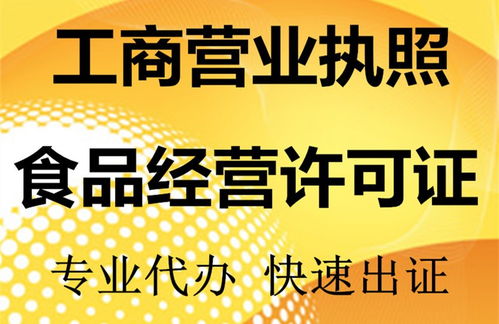 贵阳花果园餐饮食品经营许可证及工商营业执照代办服务详解